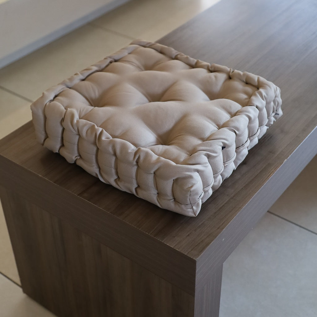Almofada Futon Turca 40x40 Decoração Sofa Poltrona Pallet Varias Cores