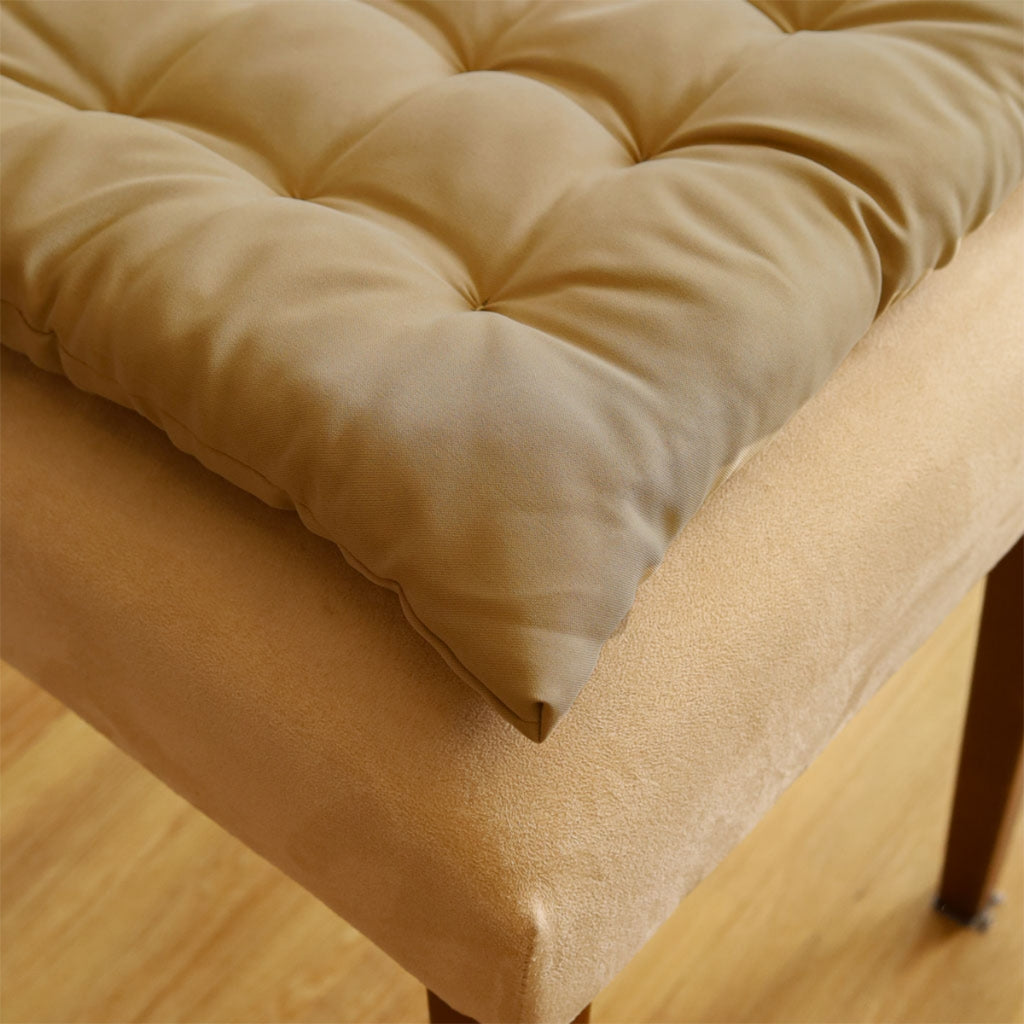 Kit 2 Almofadas Assento de Cadeira 40x40 Futon Macio Assento Encosto