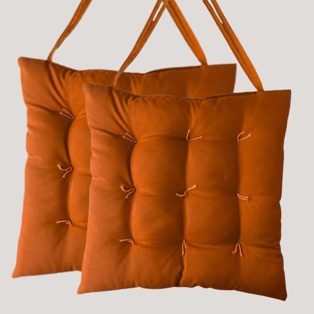 Kit 2 Almofadas Decorativa Futon Assento De Cadeira Sofá Pallet Banco Diversas Cores 40x40cm Macio