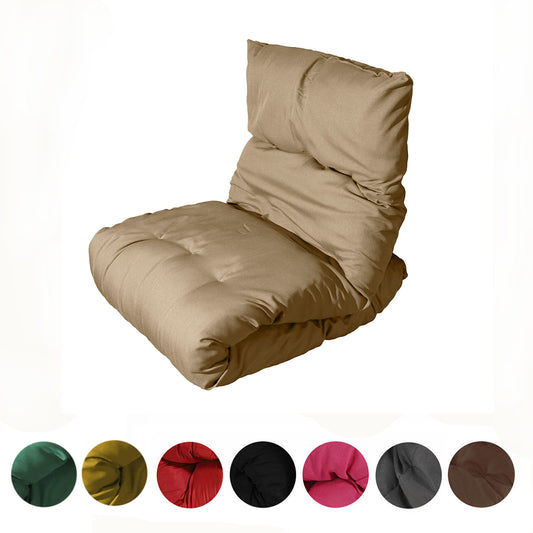 Futon Colchonete Dobrável Solteiro Almofada Decorativo
