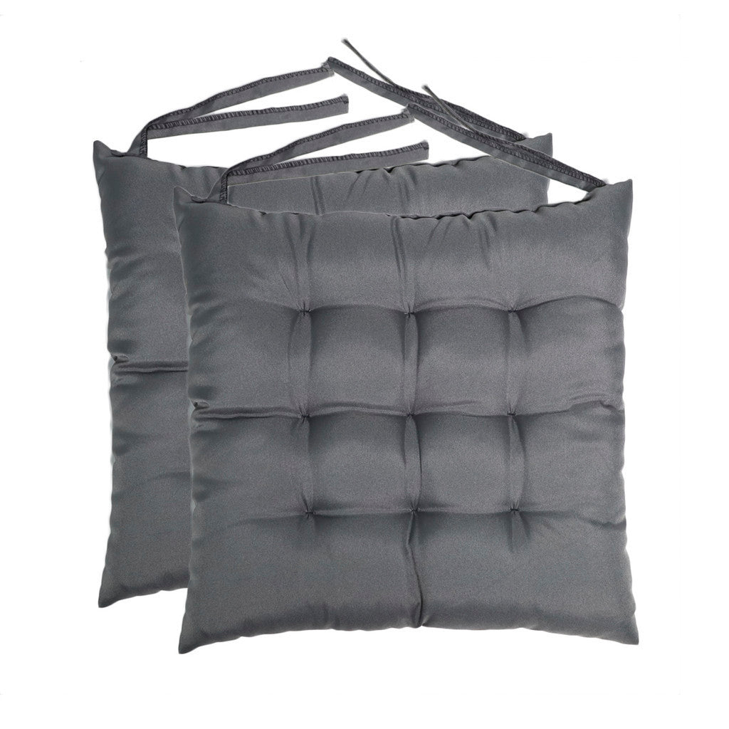 Kit 2 Almofadas Decorativa Futon Assento De Cadeira Sofá Pallet Banco Diversas Cores 40x40cm Macio